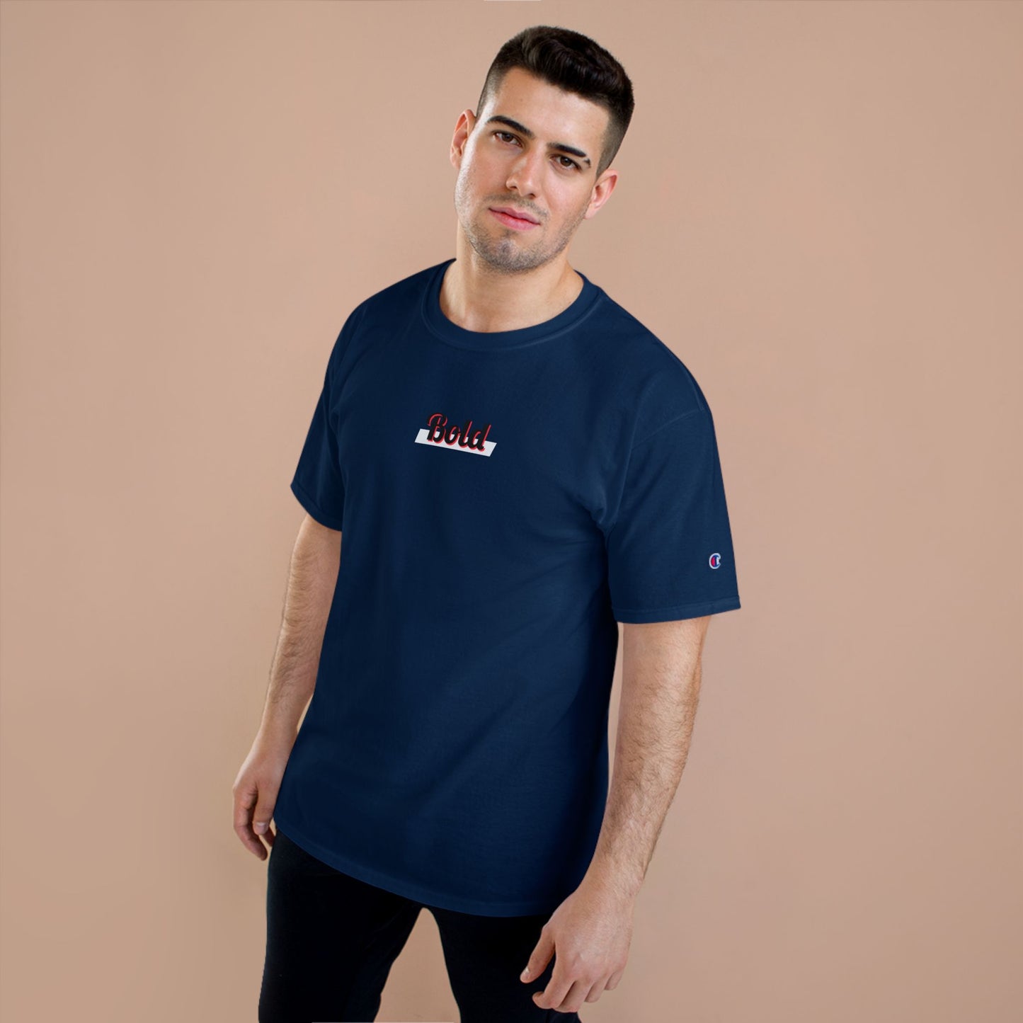 Bold Quote Champion T-shirt